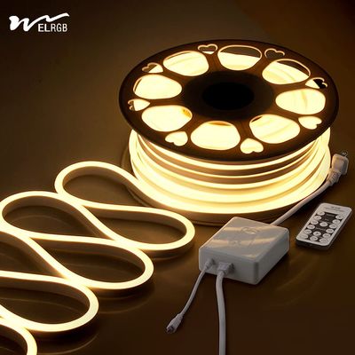 quality 120LEDs đèn dây neon có thể tắt 110V 220V có thể cắt từ xa factory