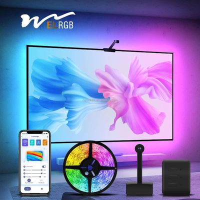 quality Phòng ngủ ngâm bản thân dán LED dải dính trở lại màu RGB factory